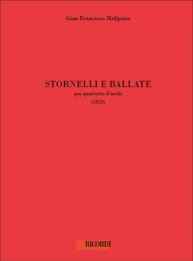 Stornelli E Ballate